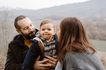 Parents and son together on a sunny day. Learn more about quitting tobacco.