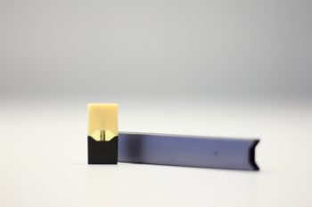 A JUUL vaping device. Learn more about vaping and the risks.