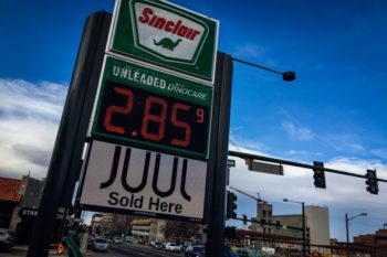 Colorado gas station selling JUUL vaping devices. Learn more about vaping and the risks.
