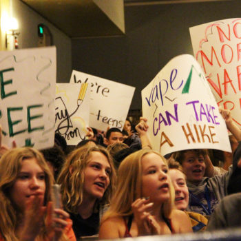 Students in Colorado rally against vaping. Learn more about vaping and the risks.