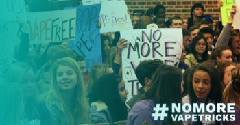 Students in Colorado rally against vaping. Learn more about vaping and the risks.