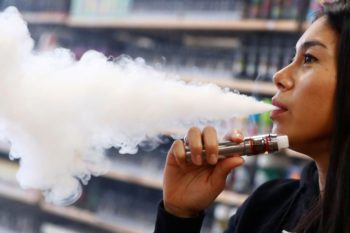 Colorado adult is shown vaping. Learn more about vaping and tobacco use in Colorado.