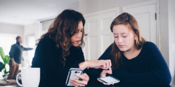 A mother and daughter have a serious conversation. Learn more about vaping and tobacco use in Colorado.