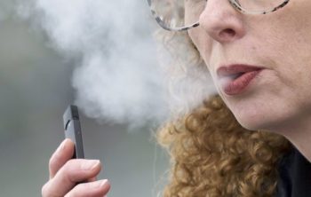 Colorado adult is shown vaping. Learn more about vaping and tobacco use in Colorado.
