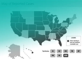 A map shows the locations of vape-related illnesses in the United States. Learn more about vaping and tobacco prevention in Colorado.