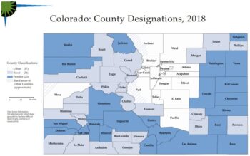 Colorado County Designations 2018